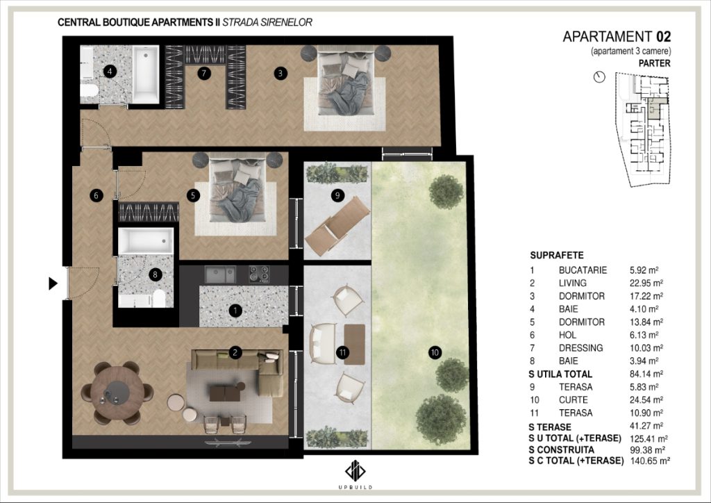 apartament 3 camere - 02